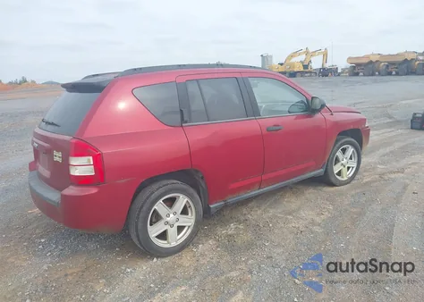 2007 Jeep Compass Sport from USA, damaged, VIN 1J8FT47W47D190318